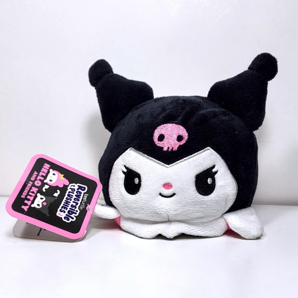 TeeTurtle Sanrio Reversible Plush My Melody Kuromi Hello Kitty and Friends NWT